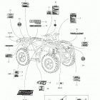 Outlander 400 Наклейки