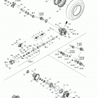 Outlander 400 Привод колес передний