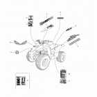 Mini DS 50 2-strokes Decals 166a-25