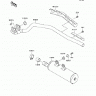 Prairie 400 4X4 (KVF400-A2) Глушитель