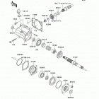 Prairie 400 4X4 (KVF400-A2) Передняя коническая зубчатая передача