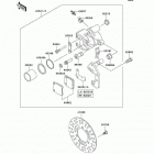 Prairie 400 4X4 (KVF400-A2) Передний тормоз