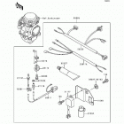 Prairie 400 (KVF400-B1) Optional parts(carburetor)