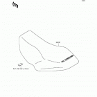 Prairie 400 (KVF400-B1) Сидение