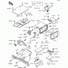 Prairie 400 (KVF400-B1) Короб для АКБ