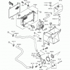 Bayou 400 4X4 (KLF400-B4) Radiator(-lf400ae532917)