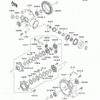 Prairie 400 4X4 (KVF400-A2) Drive shaft(differential)