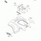 Bayou 220 (KLF220-A11) Decals(green)(klf220-a11)