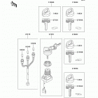 Prairie 400 4X4 (KVF400-A2) Замок зажигания