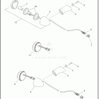 FXST 1BVJ SOFTAIL STANDARD (2023) TURN SIGNALS, REAR - FLFBS, FLSB, FXBBS, FXFBS, FXLRS, F...
