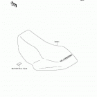 Prairie 400 4X4 (KVF400-A2) Сидение