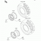 Bayou 300 4X4 (KLF300-C12) Колеса,покрышки