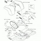 Prairie 400 4X4 (KVF400-A2) Decals(green)(kvf400-a2)