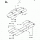 Prairie 400 (KVF400-B1) Багажник-кузов