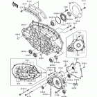 Prairie 400 (KVF400-B1) Крышки двигателя