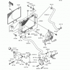 Prairie 400 (KVF400-B1) Radiator(-vf400ae520627)