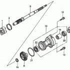 BF9.9D4 SHA Вал гребного винта  /  гребной винт