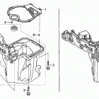 BF20D3 SHA Масняный кожух+прокладка поддона