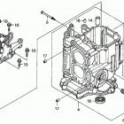 BF9.9D4 SHA Cylinder Block + Crankcase Cover