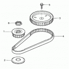 BF9.9D4 SHA Ремень ГРМ