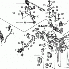 BF20D4 SRTA Oil Case + Shift Shaft (remote Specification)