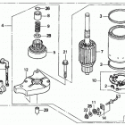 BF20D4 SRTA Стартер