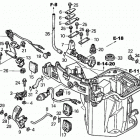 BF20D3 SHA Масляный кожух и вал механизма переключения
