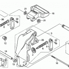 BFP8D4 LRTA Кронштейн крепления транца