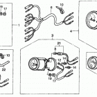 BF90A1 JHTA Измерительные приборы (тахометр, вольтметр, счетчик мото...