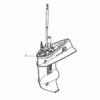 BF20D3 SHA Картер коробки передач в сборе (нога)