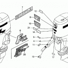 BF90A1 JHTA Наклейки предупреждения