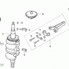 BF9.9AY LAS Коленчатый вал и поршни