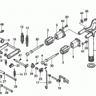 BF25A2 SRSA Поворотный кронштейн,рычаг рулевого управления