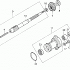 BF9.9AY LAS Вал гребного винта  /  гребной винт