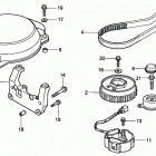 BF25A2 SRSA Ремень ГРМ