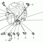 BF130A1 XCA Зажим (предохранитель Side )