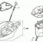 BF25A2 SRSA Маслянный поддон