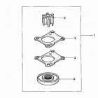 BF9.9AY LAS Водяной насос, комплект крыльчатки