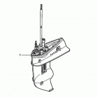 BF9.9D2 SHA Картер коробки передач в сборе (нога)
