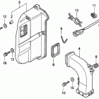 BF90AX JHTA Кожух глушителя