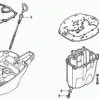 BF25A LHSA Маслянный поддон