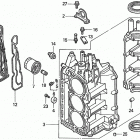 BF25A LRSA Блок цилиндров