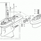 BF75AW LHTA Картер коробки передач в сборе (нога)