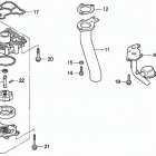 BF90AX JHTA Масляный насос + Выпускная пруба