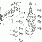 BF25A LHSA Коленвал