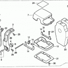 BF115AX XCA Remote Control (top Mount Dual Type)