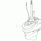 BF8AM SA Картер коробки передач в сборе (нога)