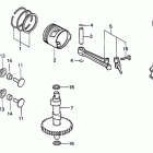 BF20F SA Piston + Rings