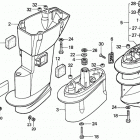 BF9.9AK LA Корпус и редуктор