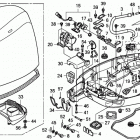 BF40D LRTA Engine Cover + Under Case